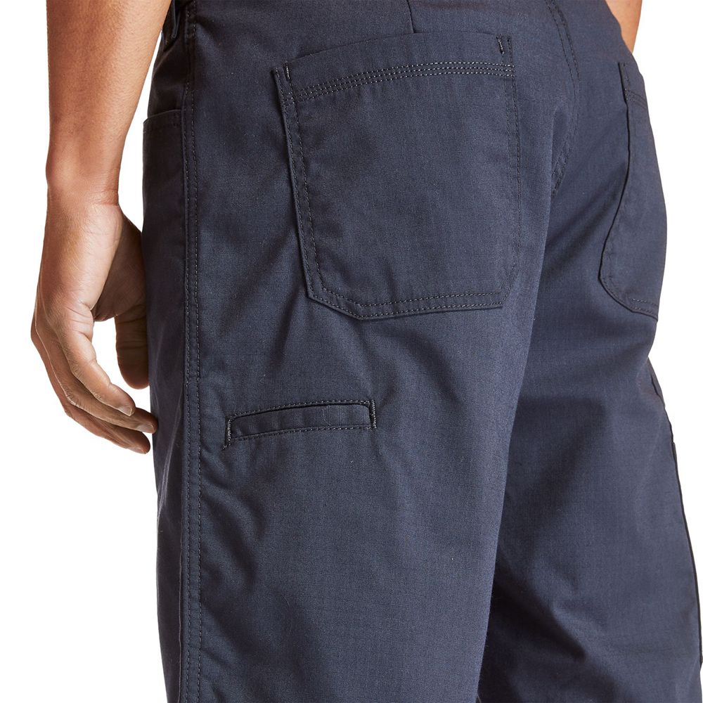 Timberland Mens Shorts PRO® Work Warrior Ripstop Utility - Navy - India GR7416905